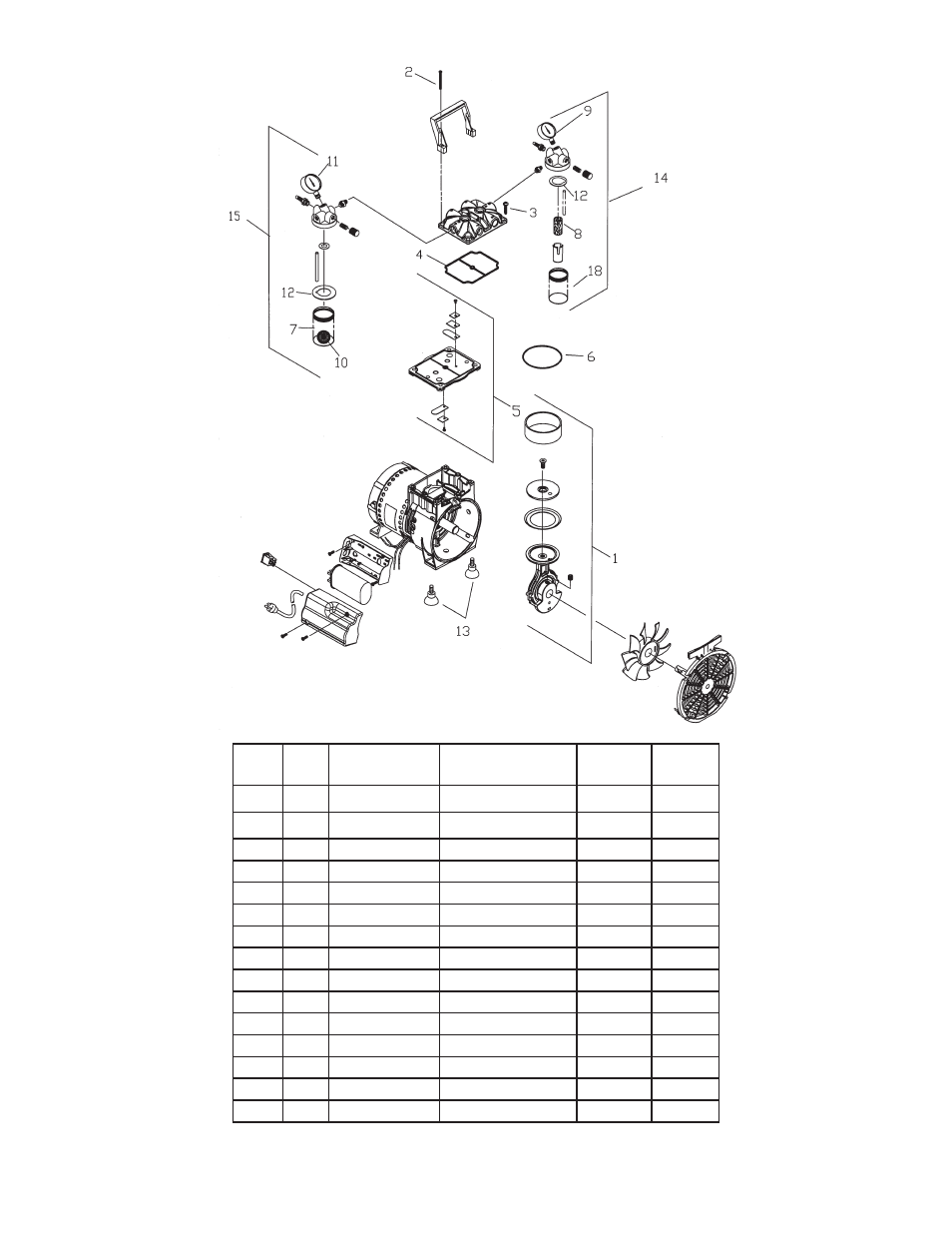 Welch Vacuum 2546 WOB-L Pinston Pump User Manual | Page 13 / 16