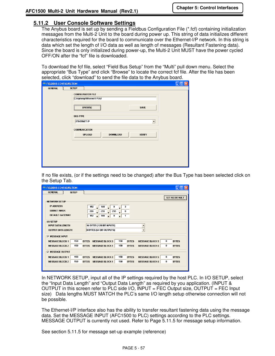 FEC AFC1500 User Manual | Page 101 / 129