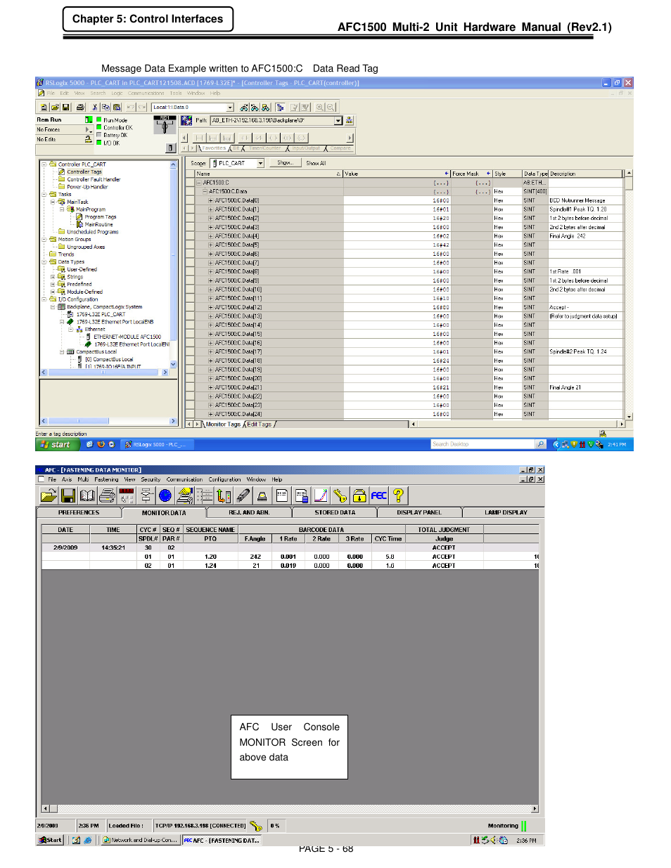 FEC AFC1500 User Manual | Page 112 / 129