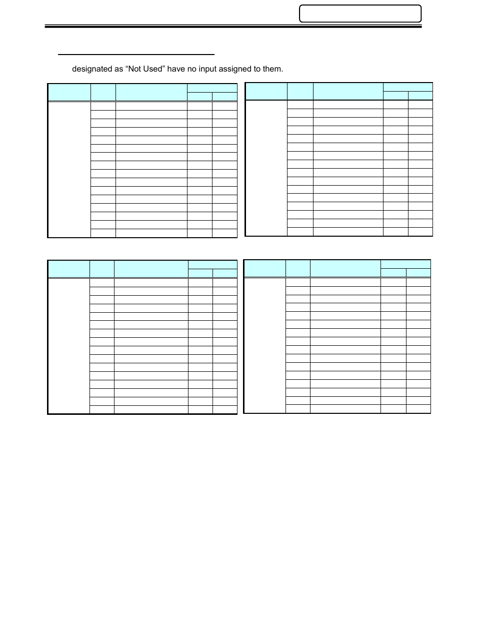 3 input signals (ch1 ~ ch16) | FEC AFC1500 User Manual | Page 53 / 83