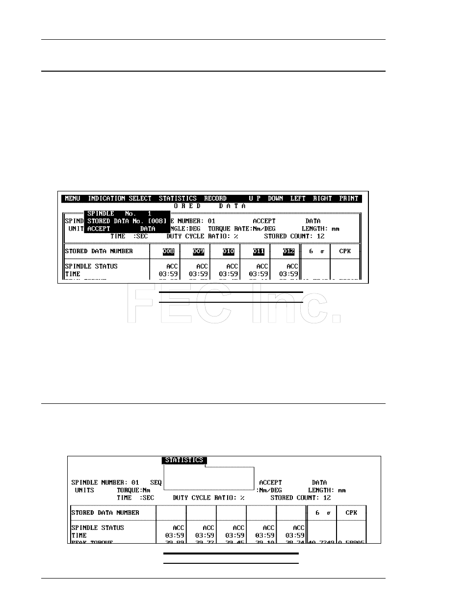 FEC AFC1200 User Manual | Page 54 / 90