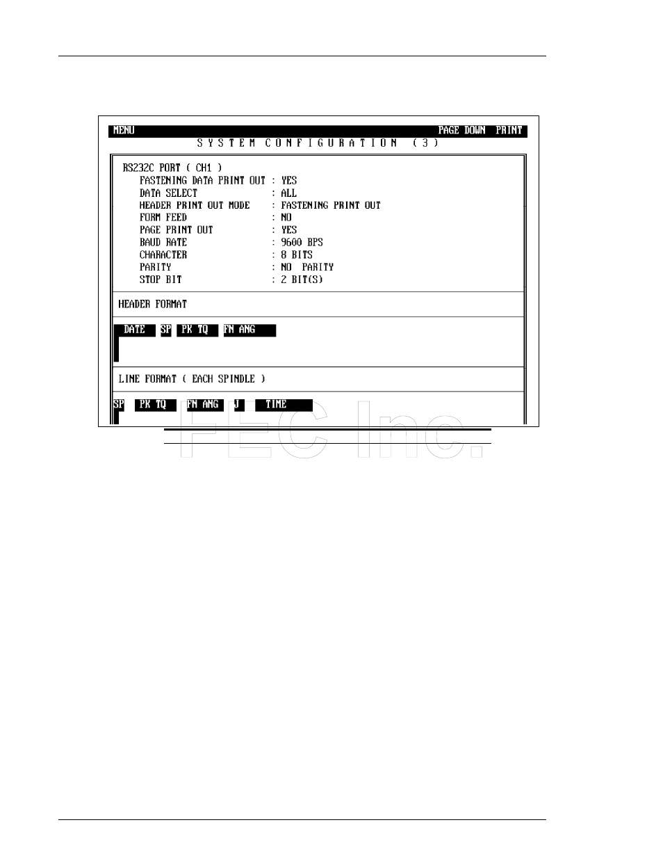 FEC AFC1200 User Manual | Page 62 / 90