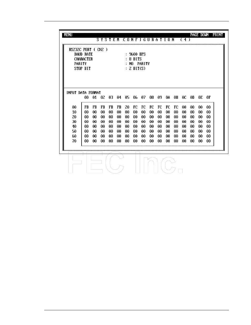 FEC AFC1200 User Manual | Page 63 / 90