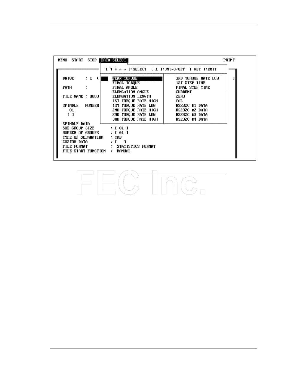 FEC AFC1200 User Manual | Page 79 / 90