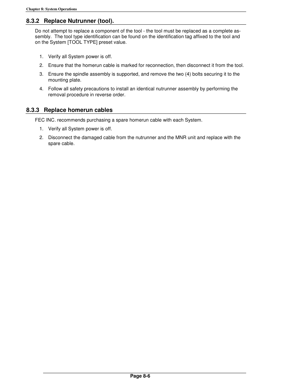 FEC MICRO NR User Manual | Page 102 / 118