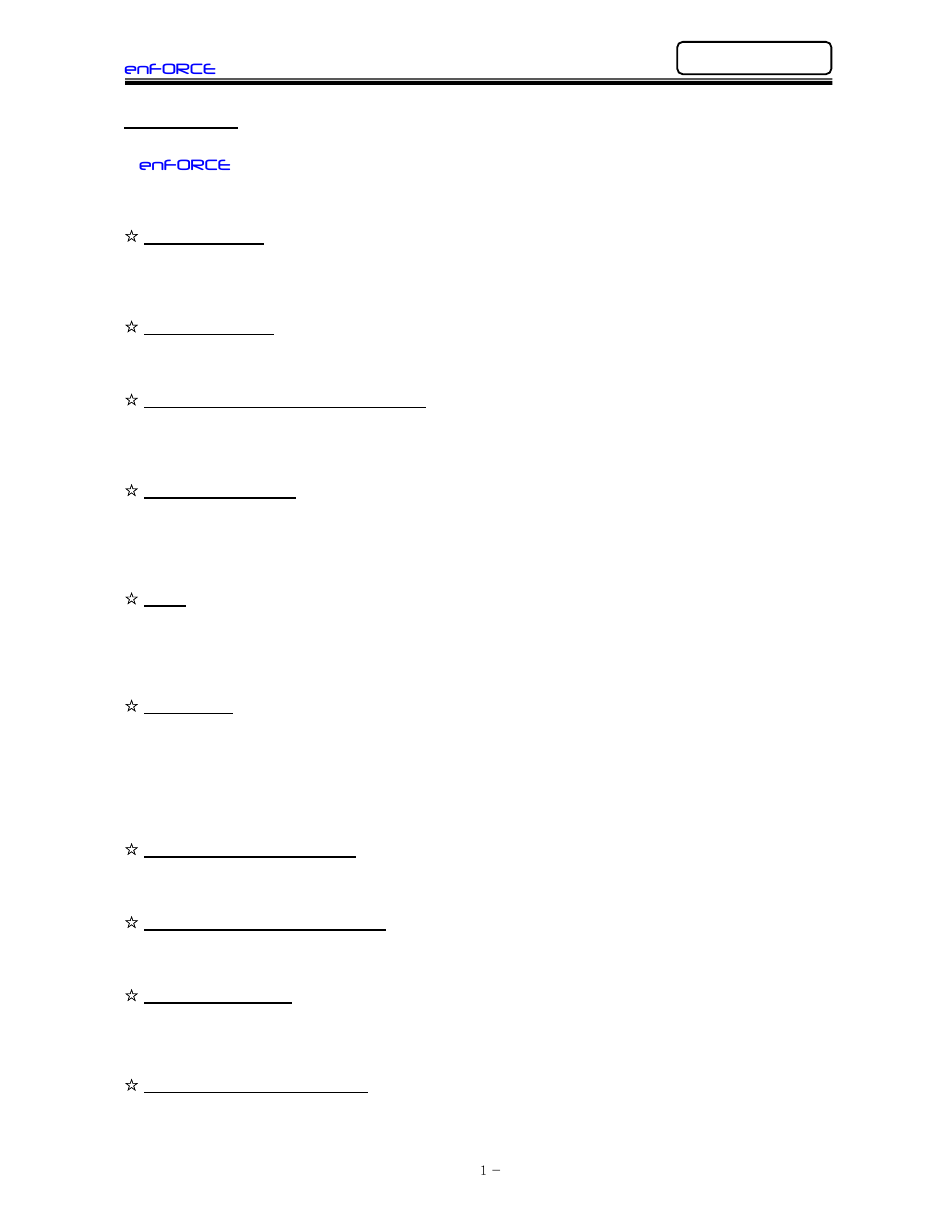 Features | FEC DSP1500 (SAN3) User Manual | Page 11 / 160