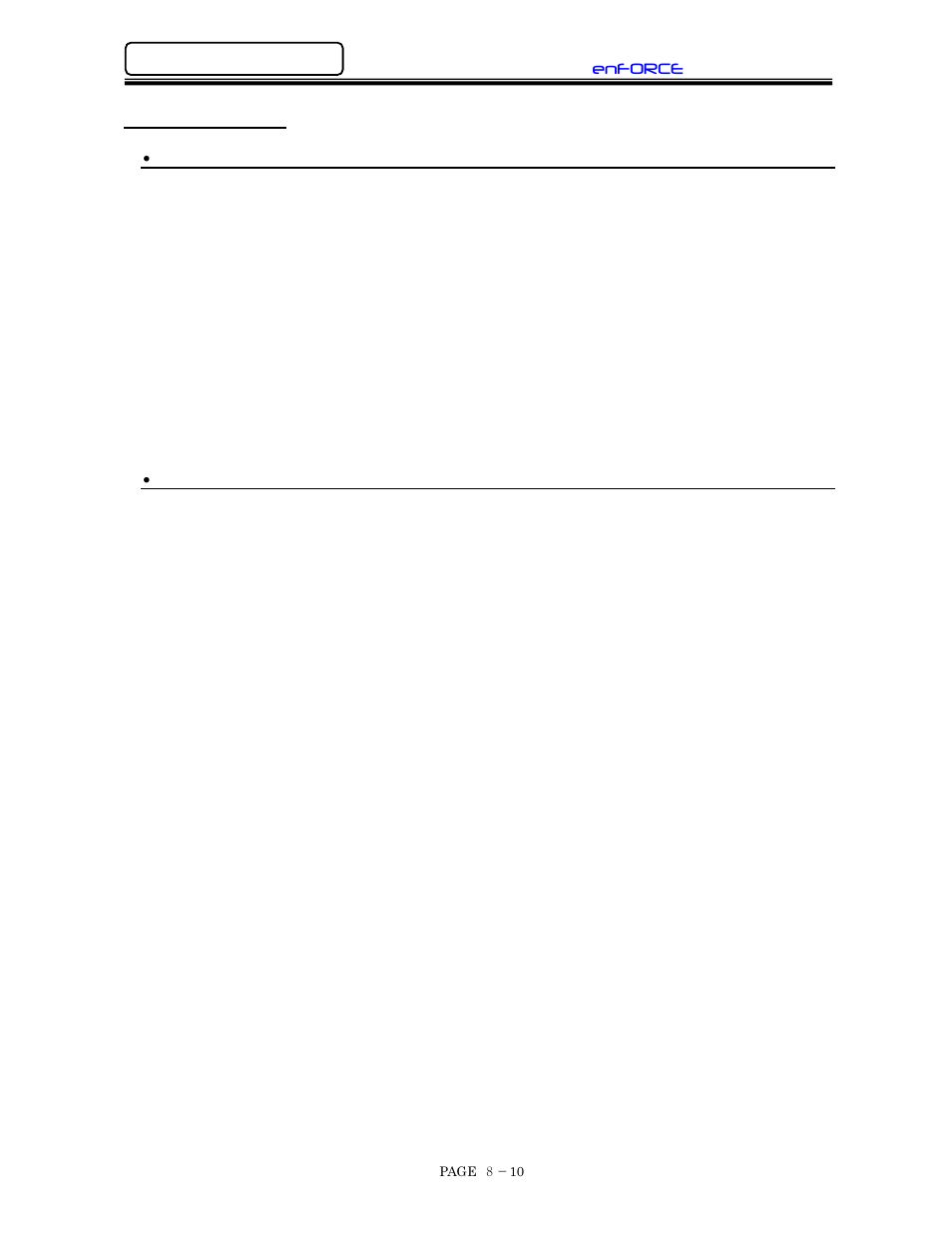 A7_*] - internal errors | FEC DSP1500 (SAN3) User Manual | Page 126 / 160