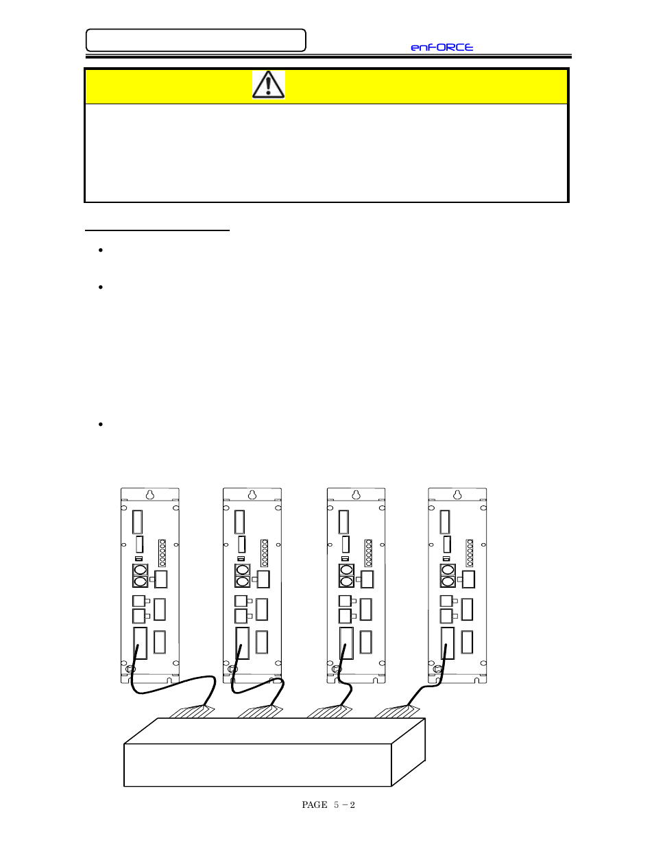 Before powering on, Warning | FEC DSP1500 (SAN3) User Manual | Page 60 / 160