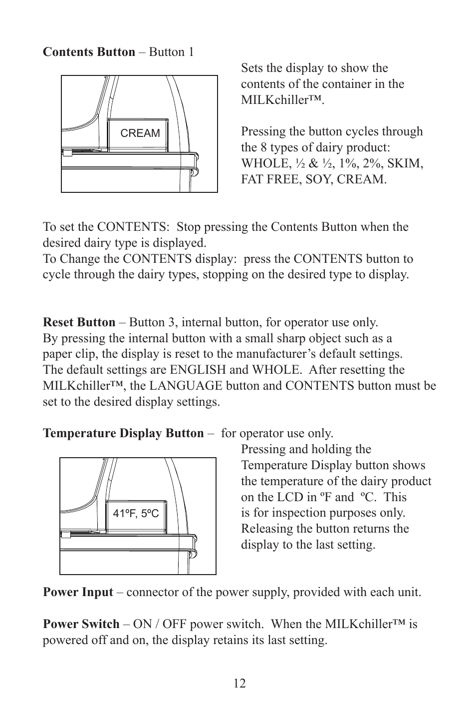 Frieling MILKchiller™ 0601 User Manual | Page 12 / 25