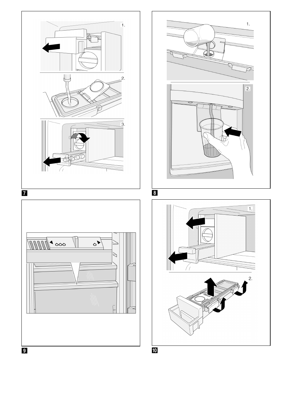 Bosch KDD74AL20N Frigo-congelatore da libero posizionamento Inox look User Manual | Page 107 / 109