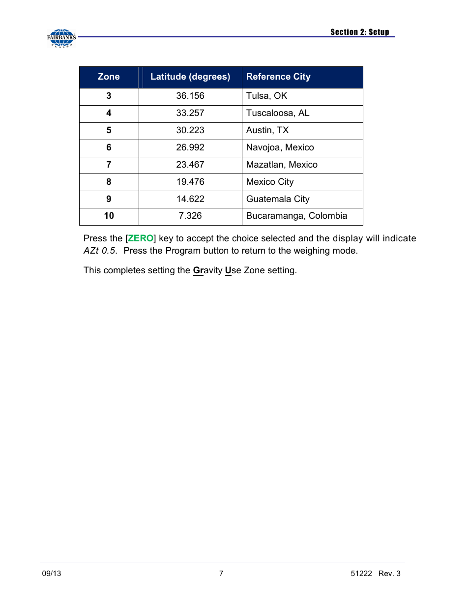 Fairbanks SCB-R9000-14U Ultegra Bench Scale User Manual | Page 7 / 16