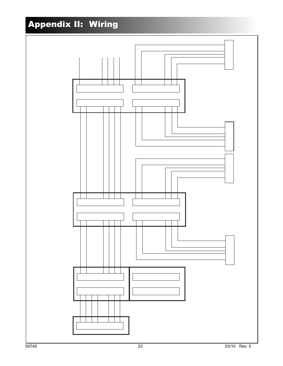 Sa m e, Appendix ii: wiring | Fairbanks 6020 Series Titan Motor Truck Scale User Manual | Page 23 / 23