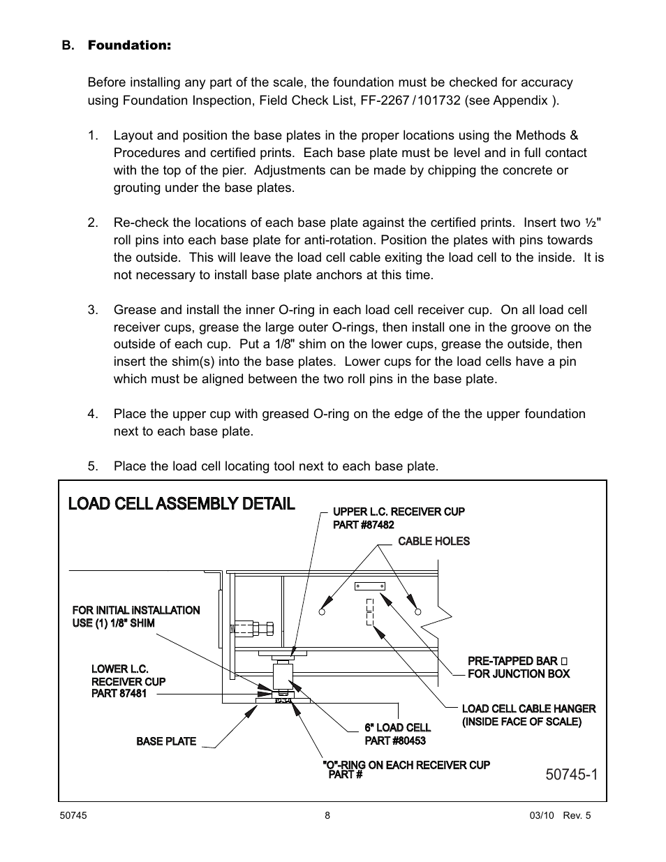 Fairbanks 6020 Series Titan Motor Truck Scale User Manual | Page 8 / 23