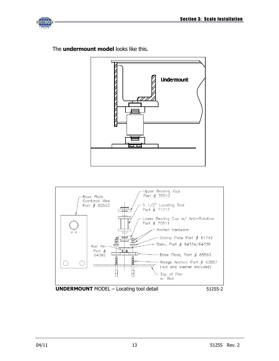 Fairbanks Trident Precast Concrete Deck Truck Scale User Manual | Page 13 / 40