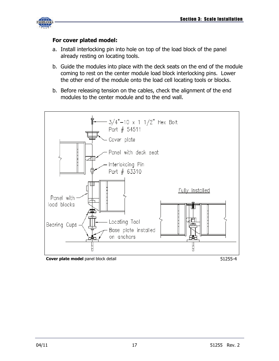 Fairbanks Trident Precast Concrete Deck Truck Scale User Manual | Page 17 / 40