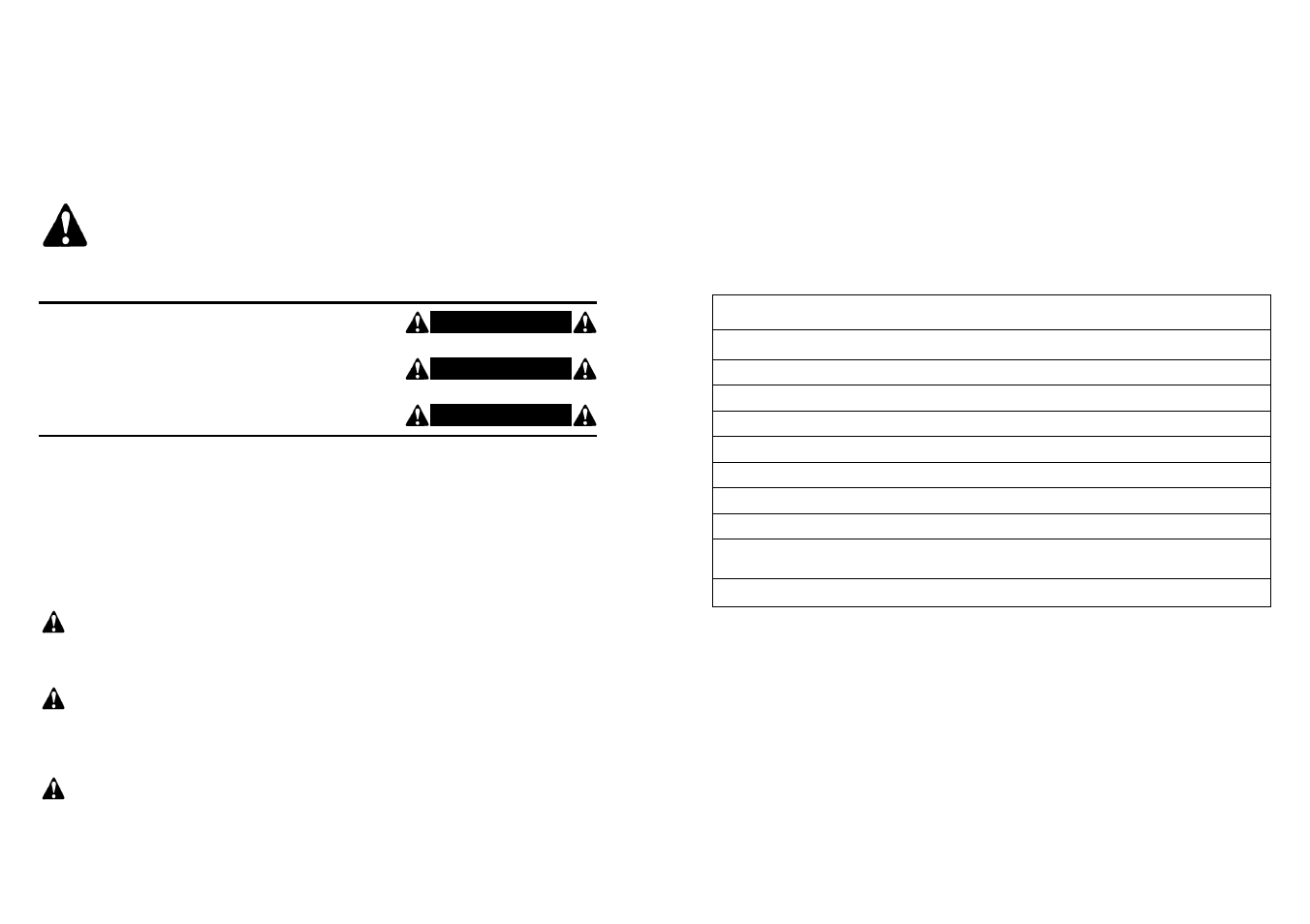 Important safety information, Specifications bx series fixed bar box scrapers | Farm Star BX Series 48, 60, 72, 84 & 96 User Manual | Page 2 / 8