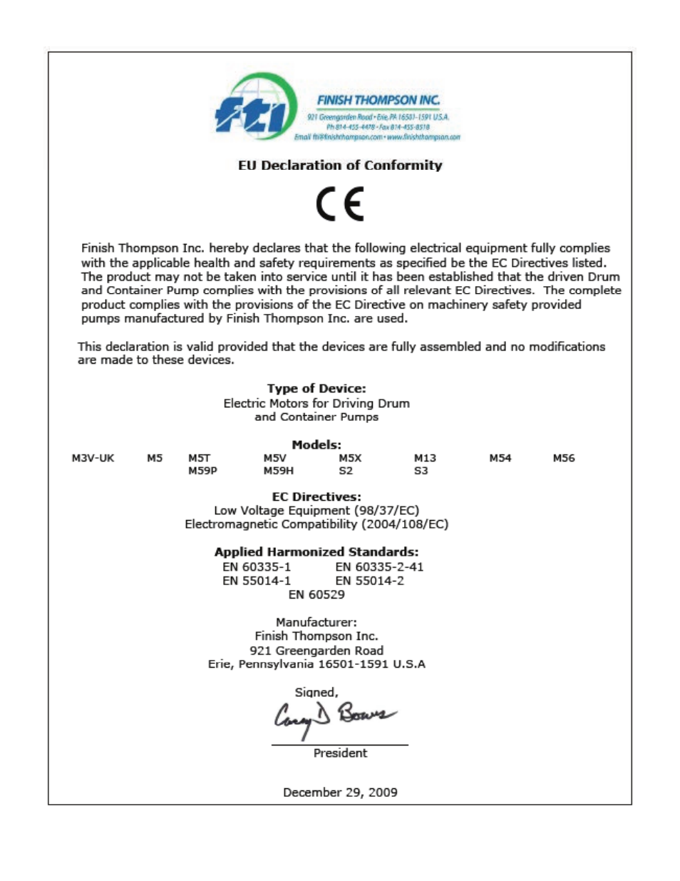 Finish Thompson M5V 102972 & under User Manual | Page 2 / 8