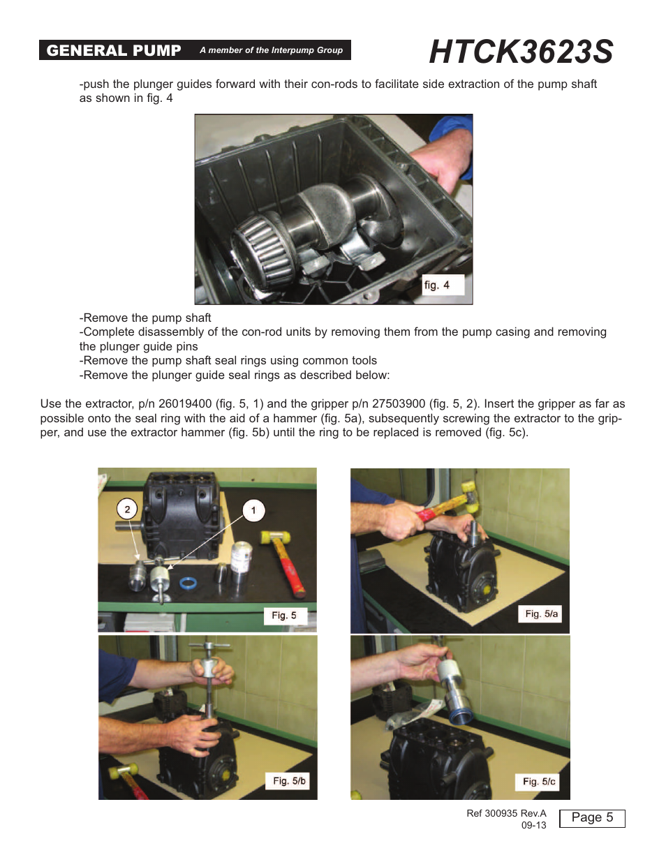 Htck3623s | General Pump HTCK3623S User Manual | Page 5 / 19