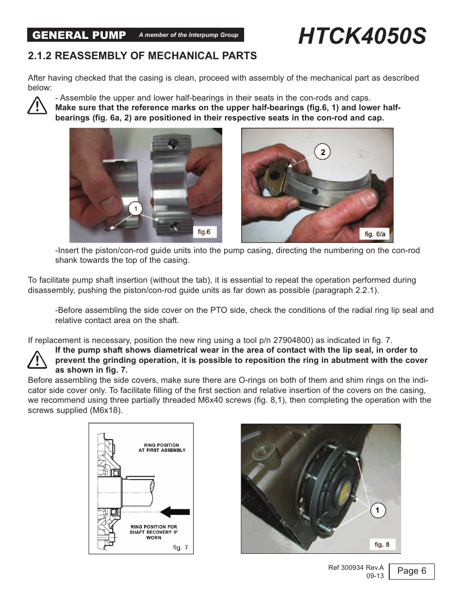 Htck4050s | General Pump HTCK4050S User Manual | Page 6 / 19