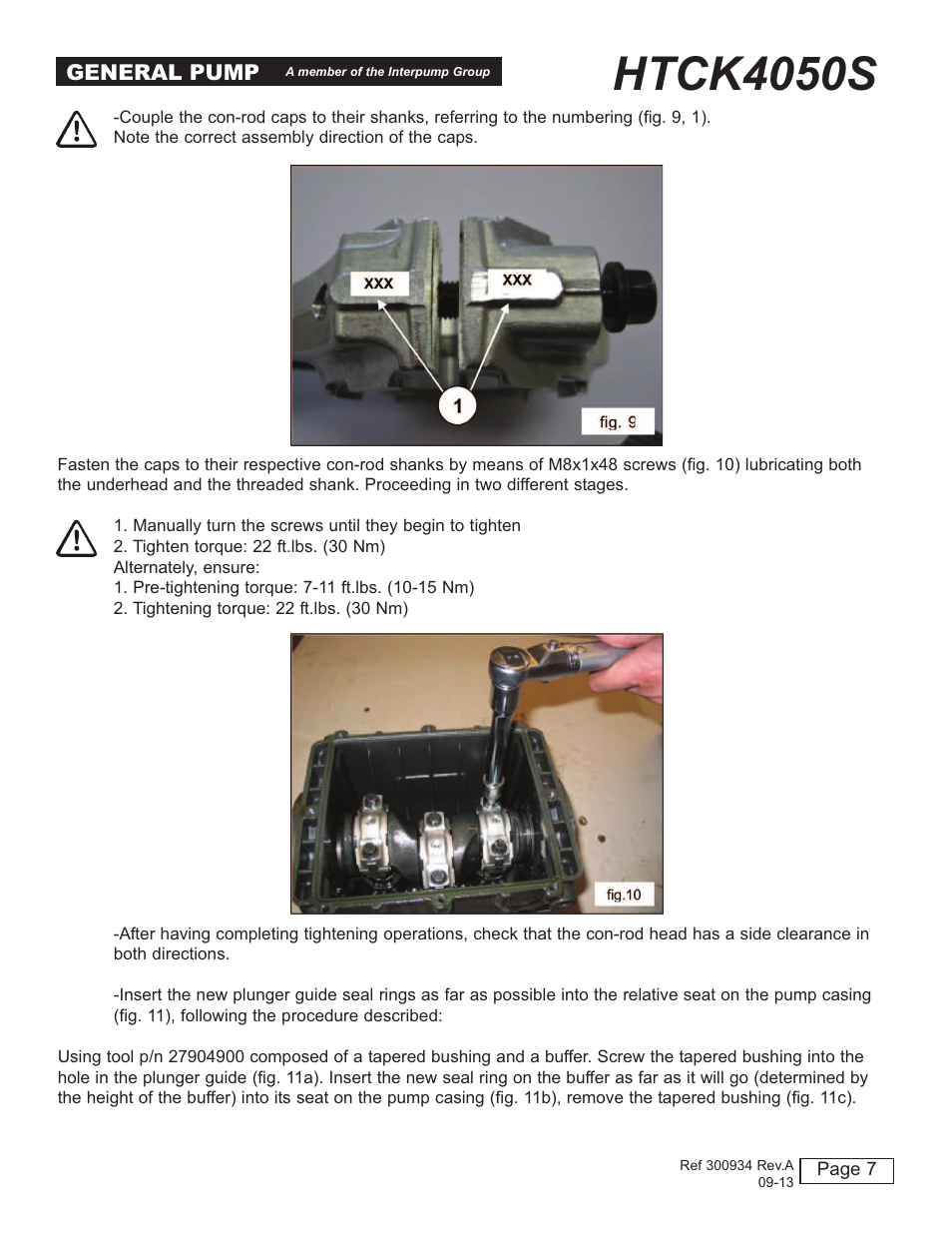 Htck4050s | General Pump HTCK4050S User Manual | Page 7 / 19