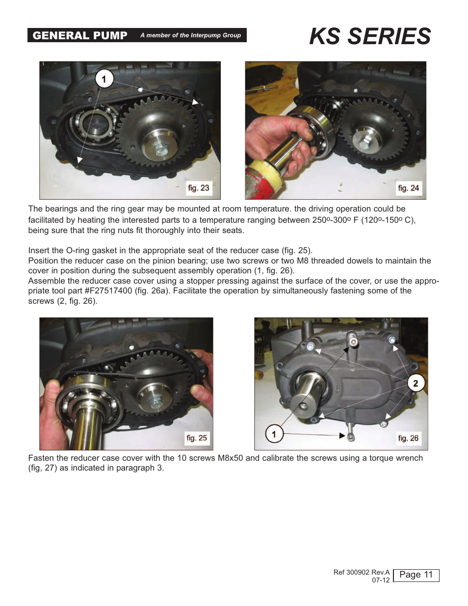 Ks series, General pump | General Pump KS Repair Manual User Manual | Page 11 / 21