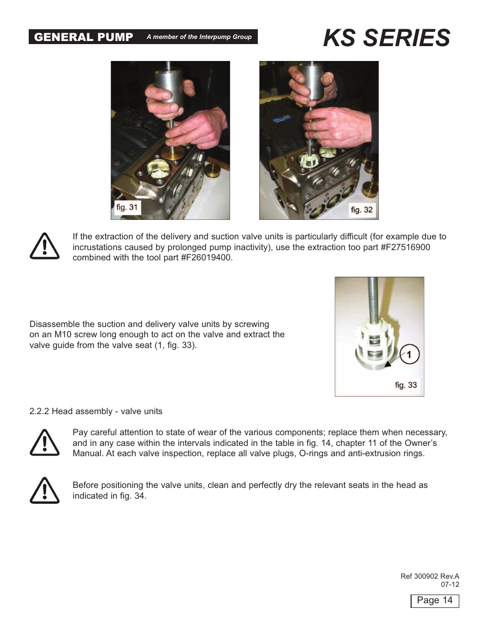 Ks series | General Pump KS Repair Manual User Manual | Page 14 / 21