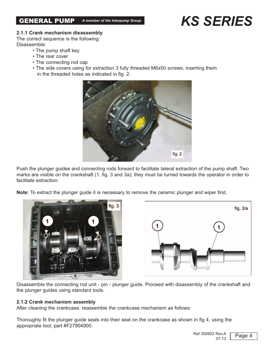 Ks series | General Pump KS Repair Manual User Manual | Page 4 / 21