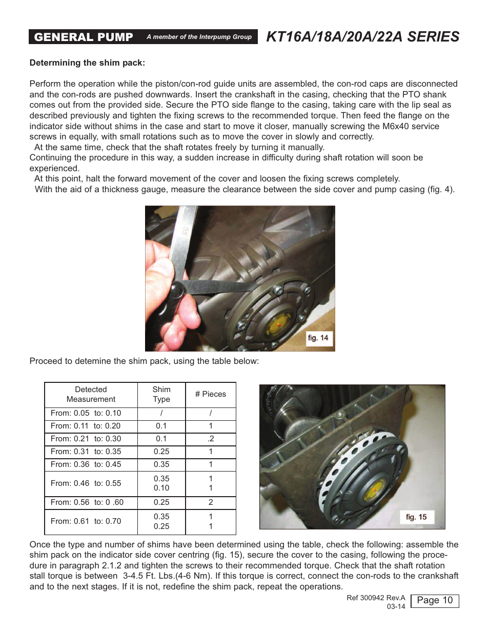 General pump | General Pump T16A-18A-20A-22A User Manual | Page 10 / 21