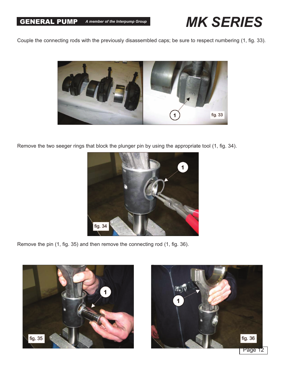 Mk series | General Pump MK Repair Manual User Manual | Page 12 / 45