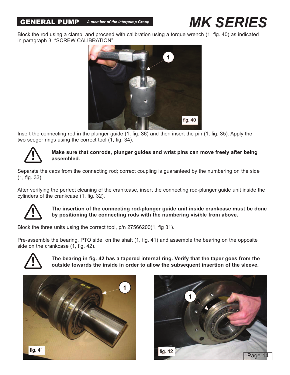 Mk series | General Pump MK Repair Manual User Manual | Page 14 / 45