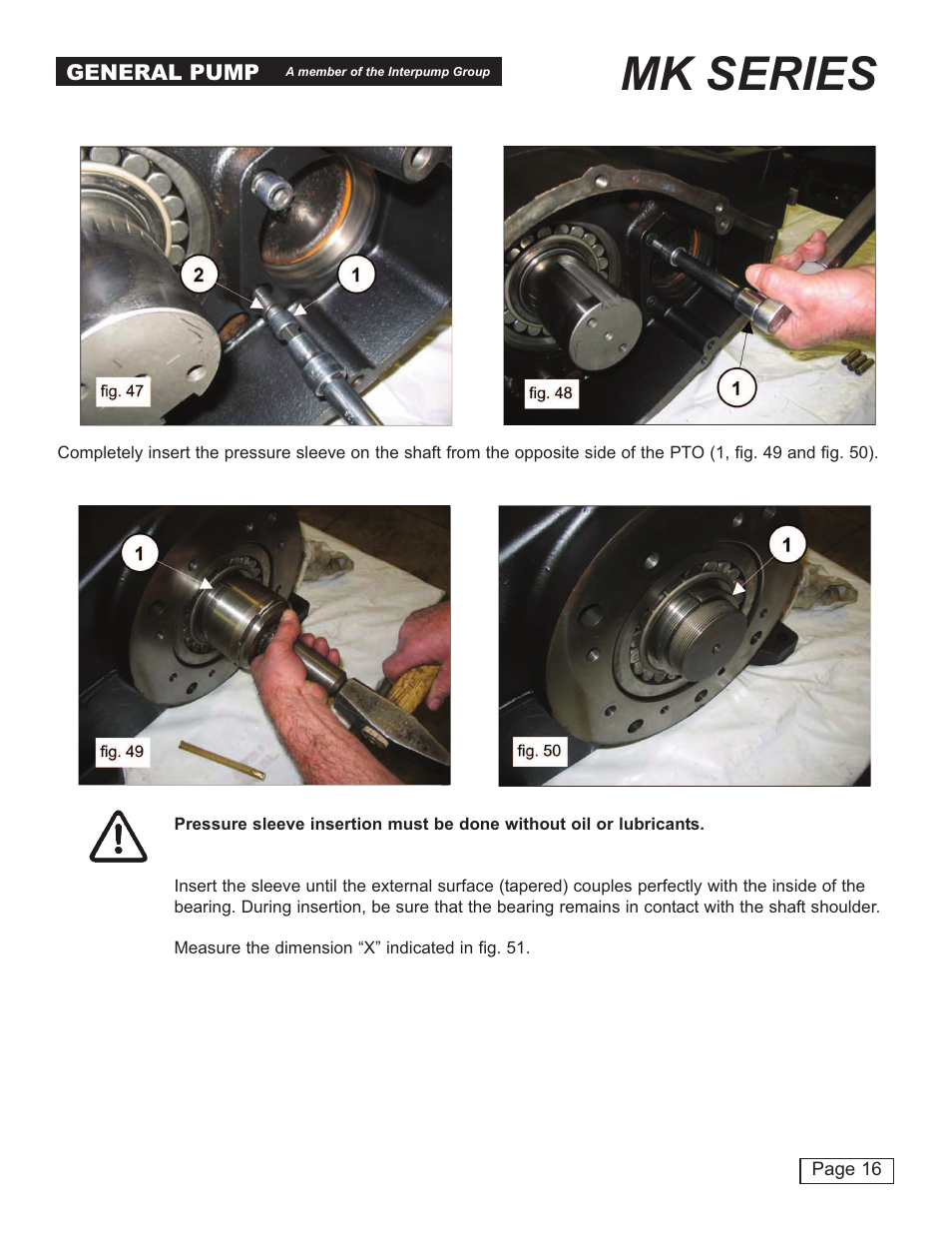 Mk series | General Pump MK Repair Manual User Manual | Page 16 / 45