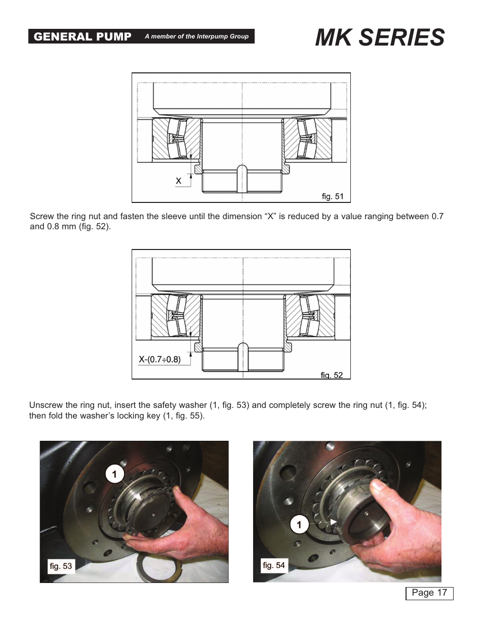 Mk series | General Pump MK Repair Manual User Manual | Page 17 / 45