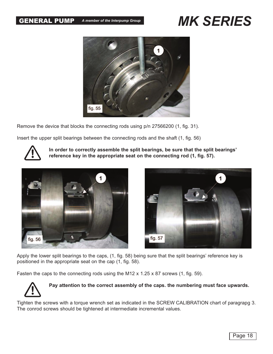 Mk series | General Pump MK Repair Manual User Manual | Page 18 / 45