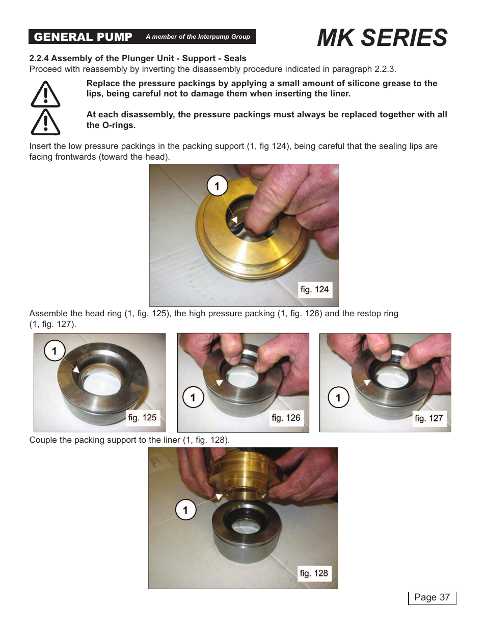 Mk series | General Pump MK Repair Manual User Manual | Page 37 / 45