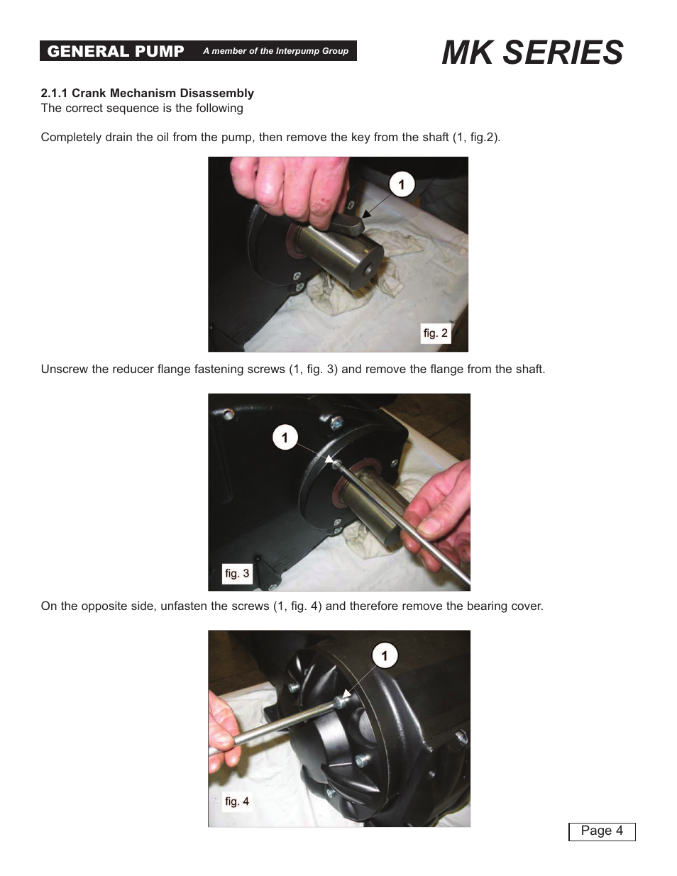 Mk series | General Pump MK Repair Manual User Manual | Page 4 / 45