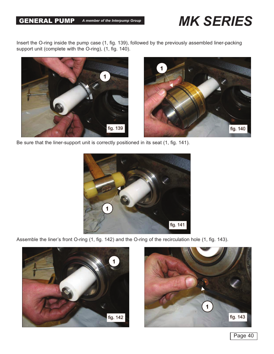 Mk series | General Pump MK Repair Manual User Manual | Page 40 / 45