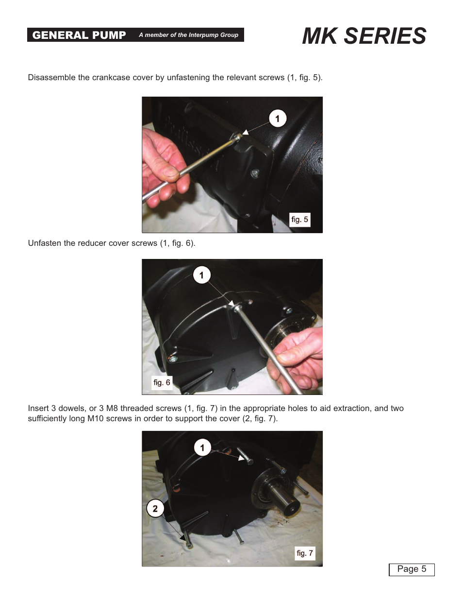 Mk series | General Pump MK Repair Manual User Manual | Page 5 / 45