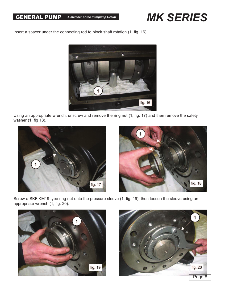 Mk series | General Pump MK Repair Manual User Manual | Page 8 / 45