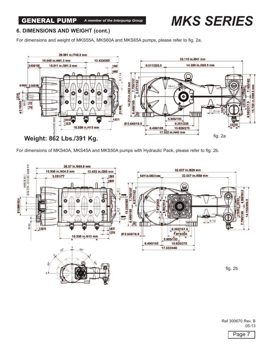 Mks series | General Pump MKS Owner Manual User Manual | Page 7 / 21