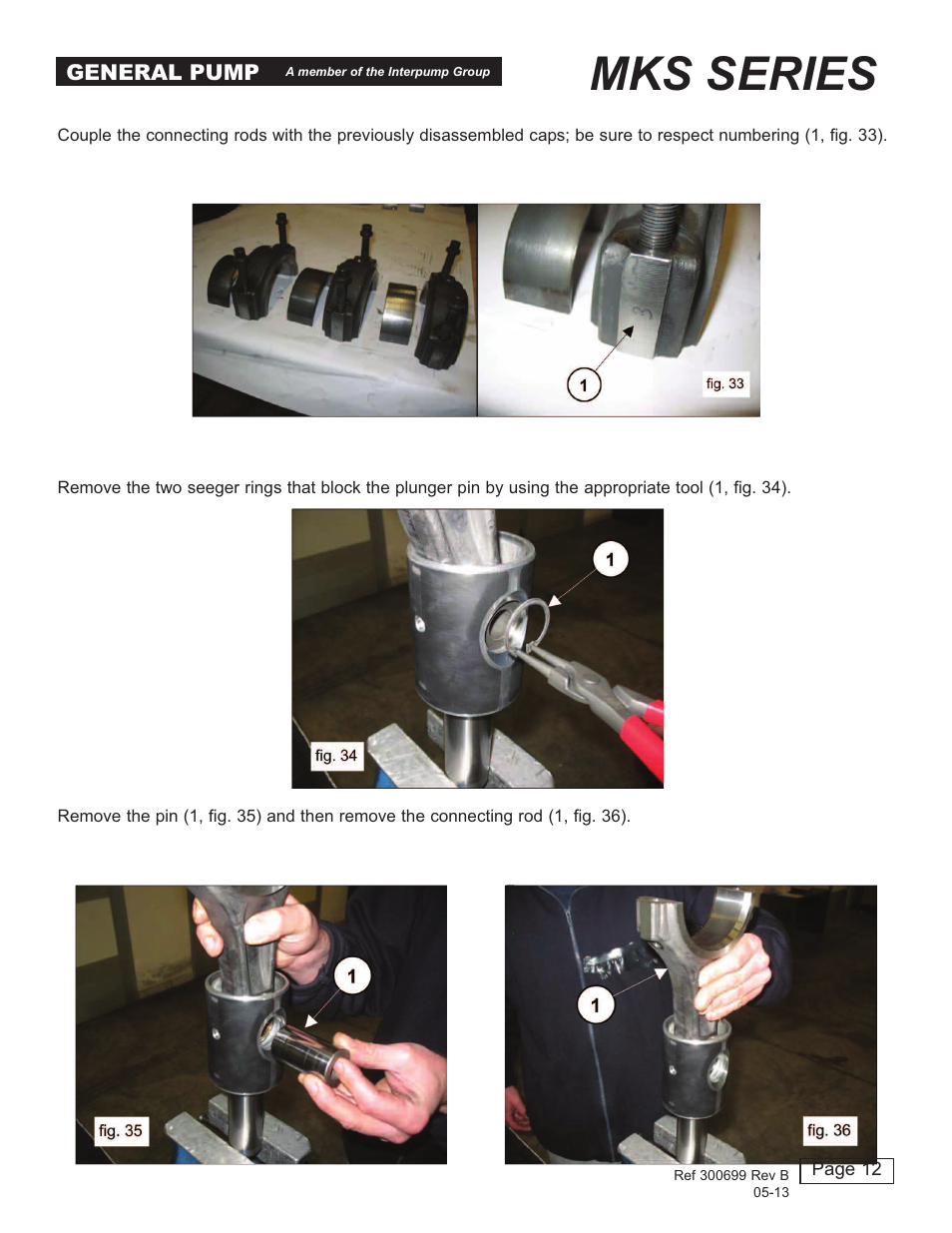 Mks series | General Pump MKS Repair Manual User Manual | Page 12 / 45