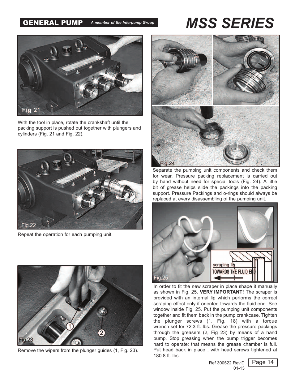 Mss series, General pump | General Pump MSS Owner Manual User Manual | Page 14 / 21