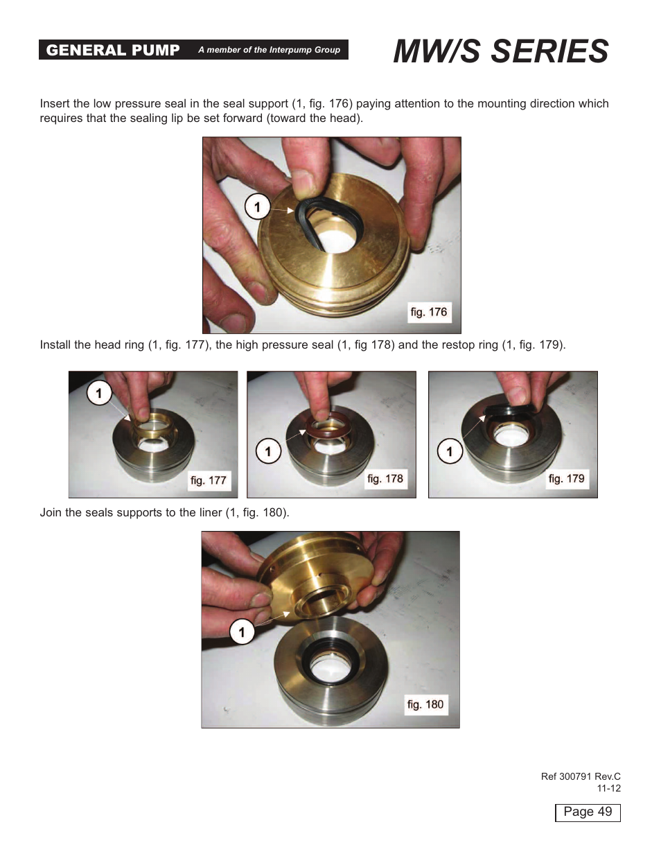 Mw/s series | General Pump MW Repair Manual User Manual | Page 49 / 54