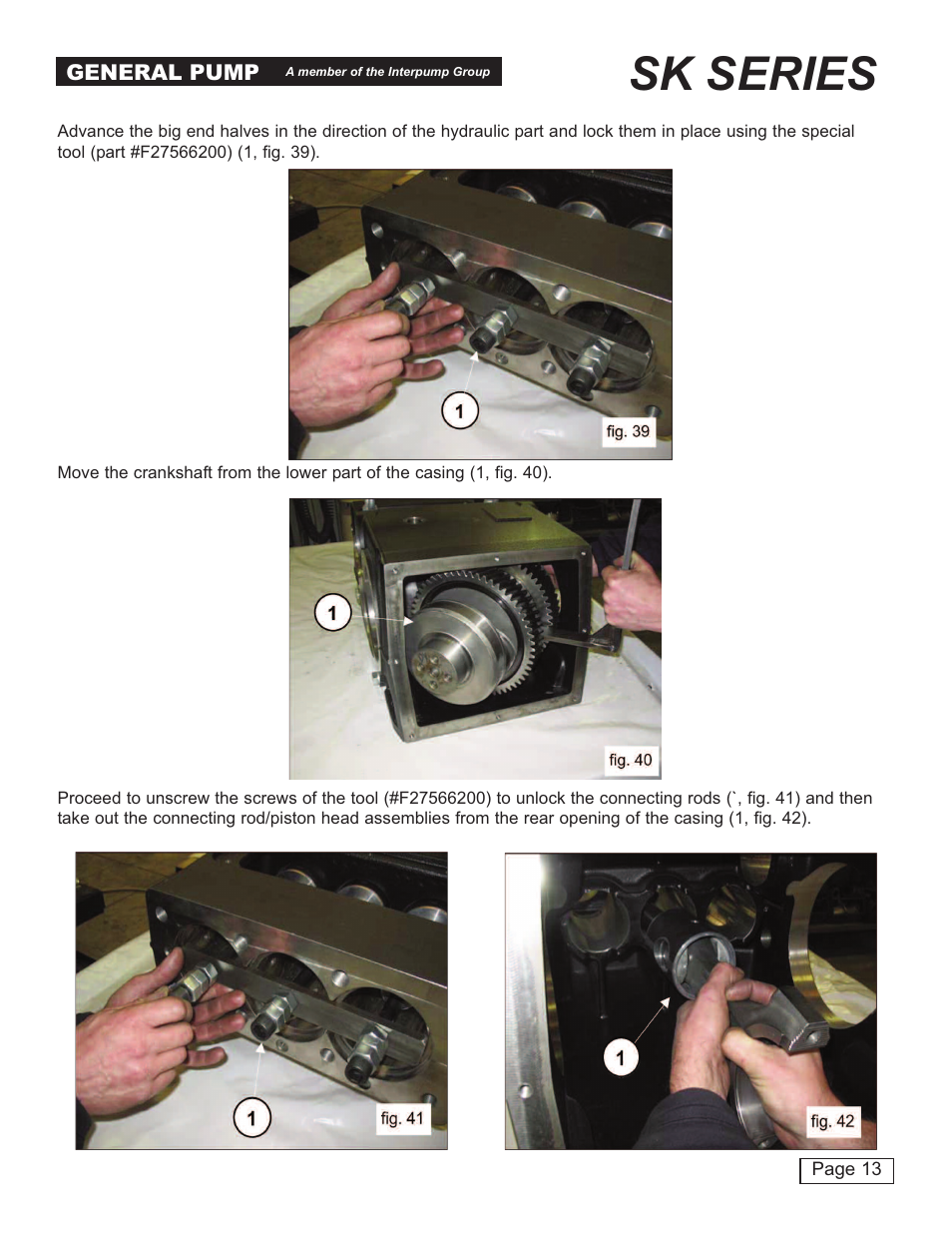 Sk series | General Pump SK Repair Manual User Manual | Page 13 / 44