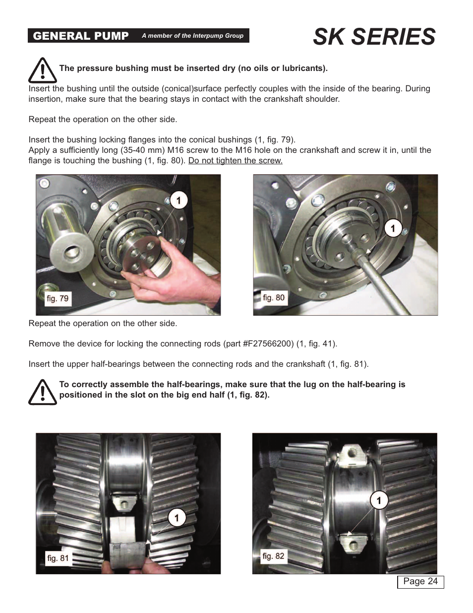 Sk series | General Pump SK Repair Manual User Manual | Page 24 / 44