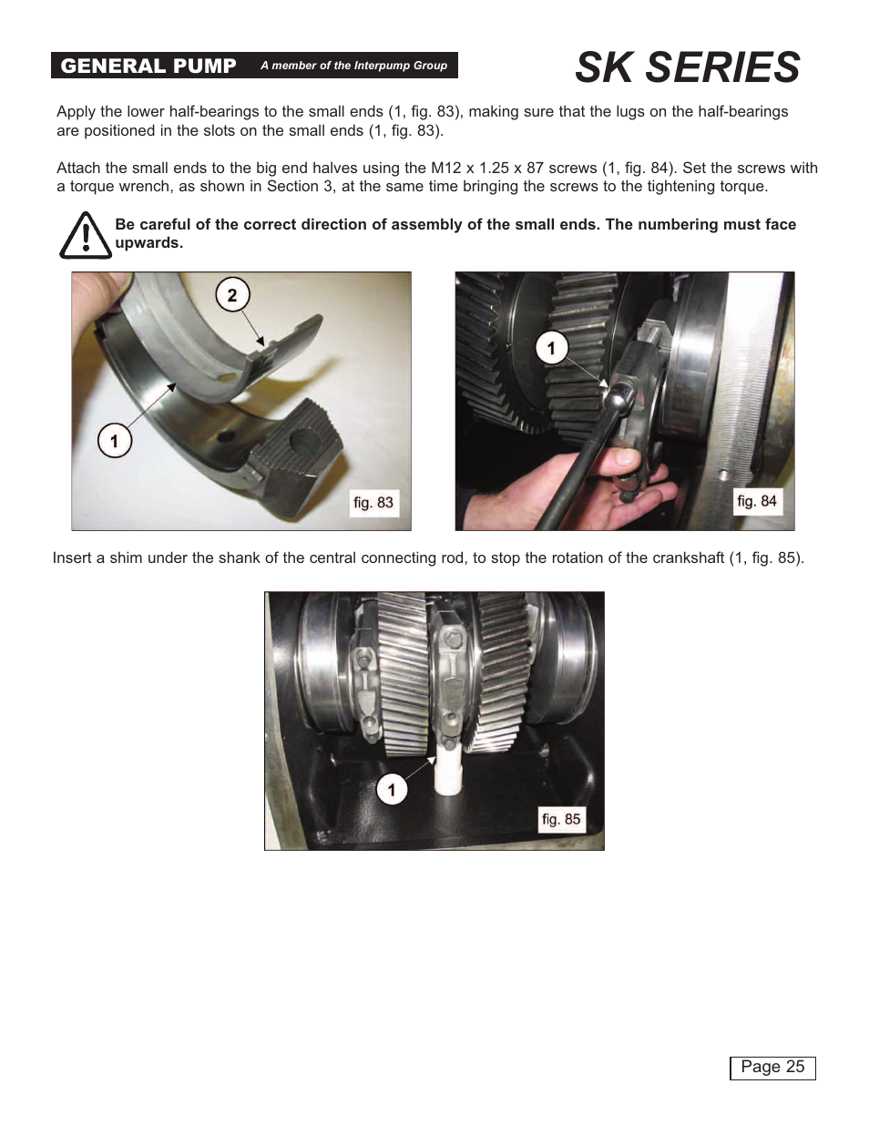 Sk series | General Pump SK Repair Manual User Manual | Page 25 / 44