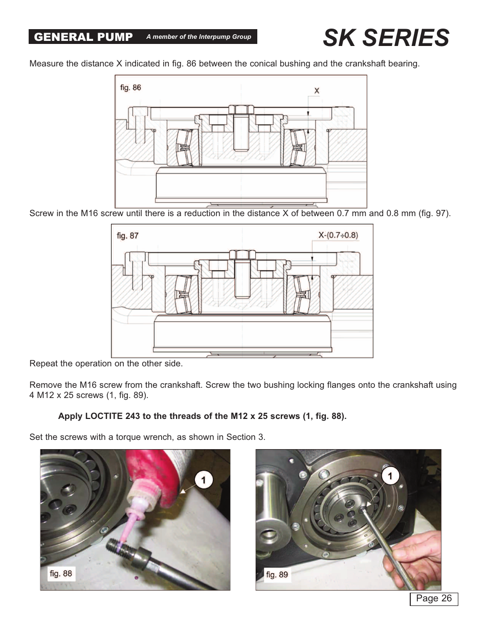 Sk series | General Pump SK Repair Manual User Manual | Page 26 / 44