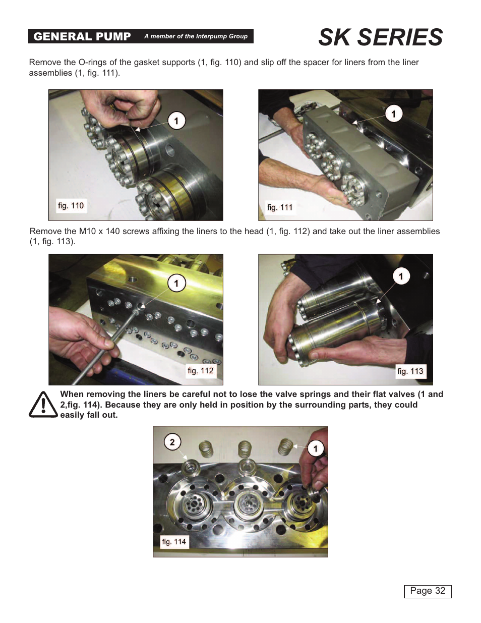 Sk series | General Pump SK Repair Manual User Manual | Page 32 / 44