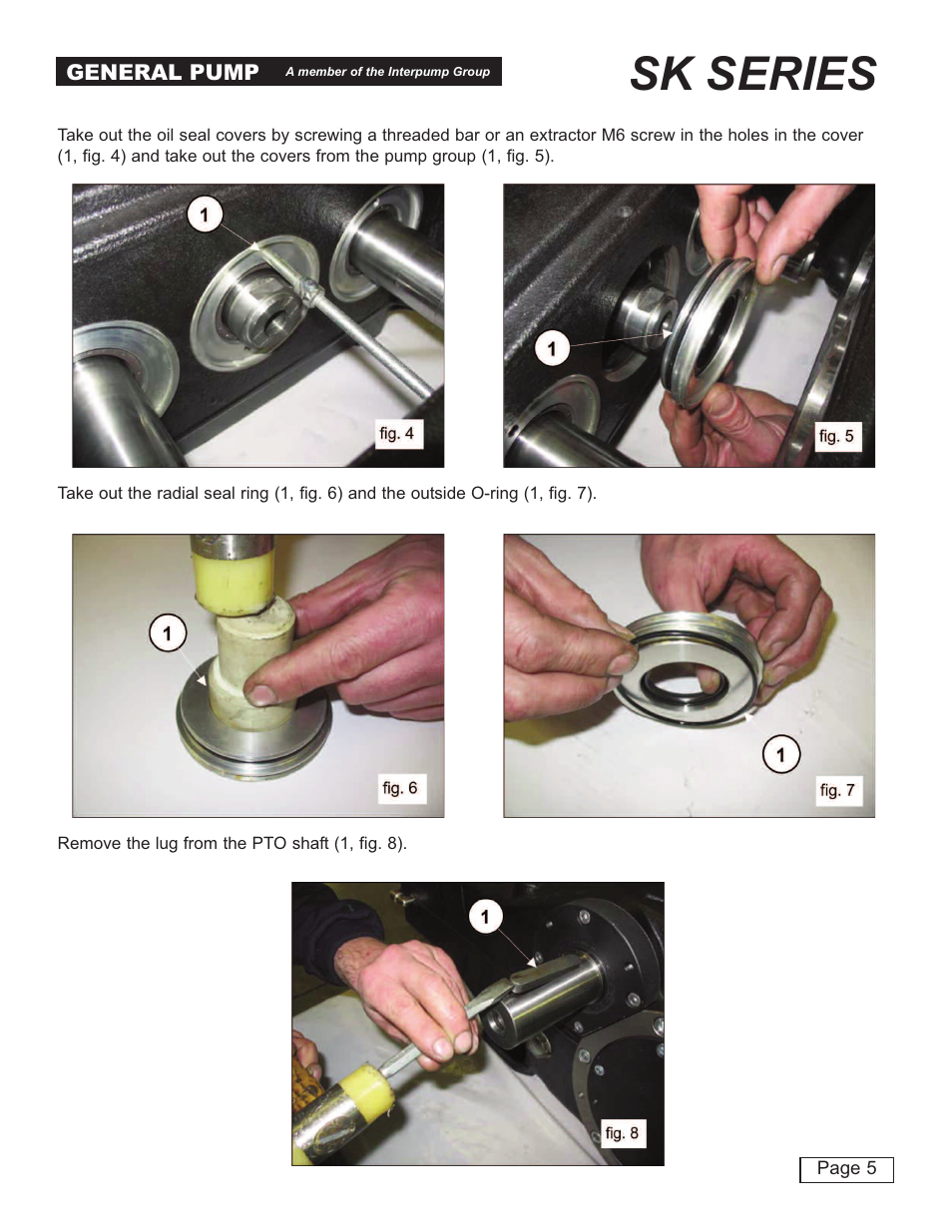 Sk series | General Pump SK Repair Manual User Manual | Page 5 / 44
