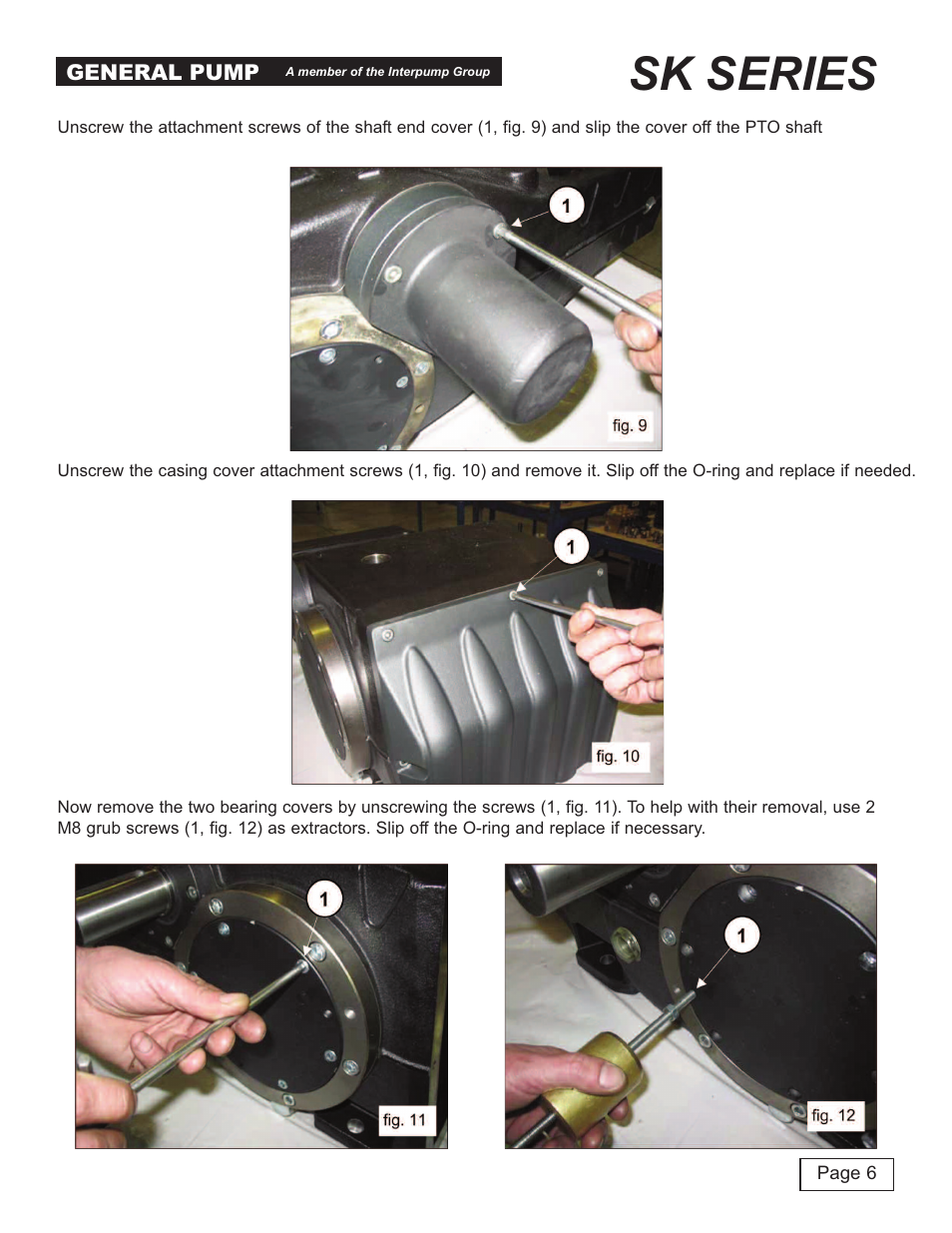 Sk series | General Pump SK Repair Manual User Manual | Page 6 / 44