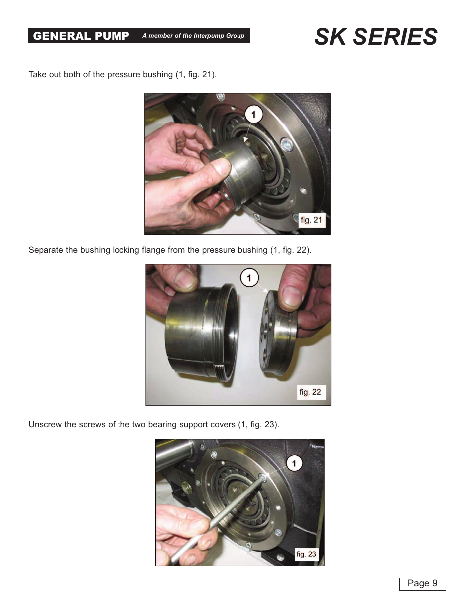 Sk series | General Pump SK Repair Manual User Manual | Page 9 / 44